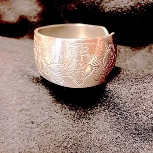 Lady’s Kirk Pewter Cuff Bracelet